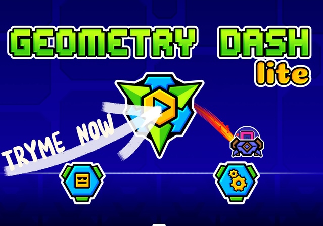 Geometry Dash Lite main screen
